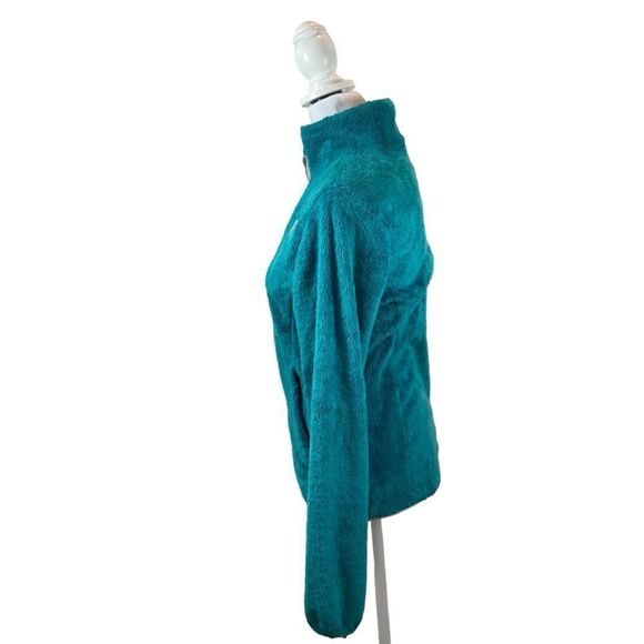 Women’s The North Face Osito 2 Bright Green Full Zip Fleece Jacket Size XS - Picture 4 of 13